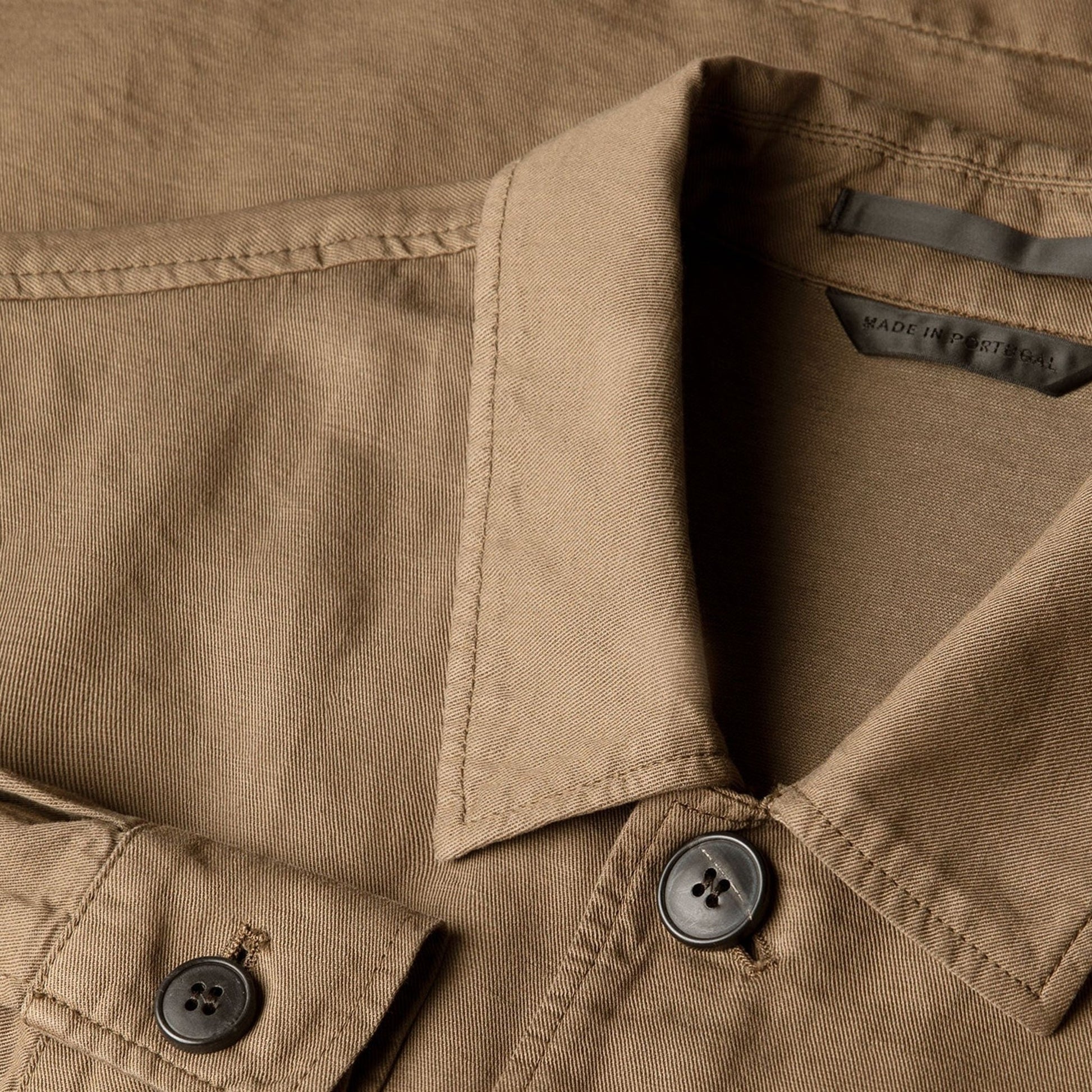 Sunspel Cotton Linen Jacket Dark Cedar - The Sporting Lodge
