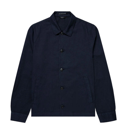 Sunspel Cotton Linen Jacket Navy