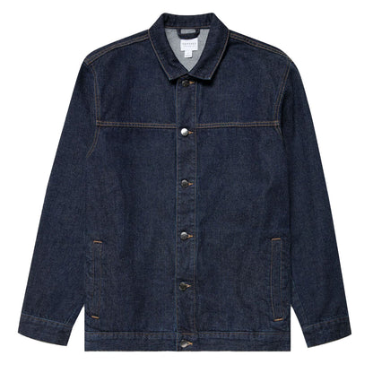 Sunspel Denim Jacket Denim Rinse Wash - The Sporting Lodge
