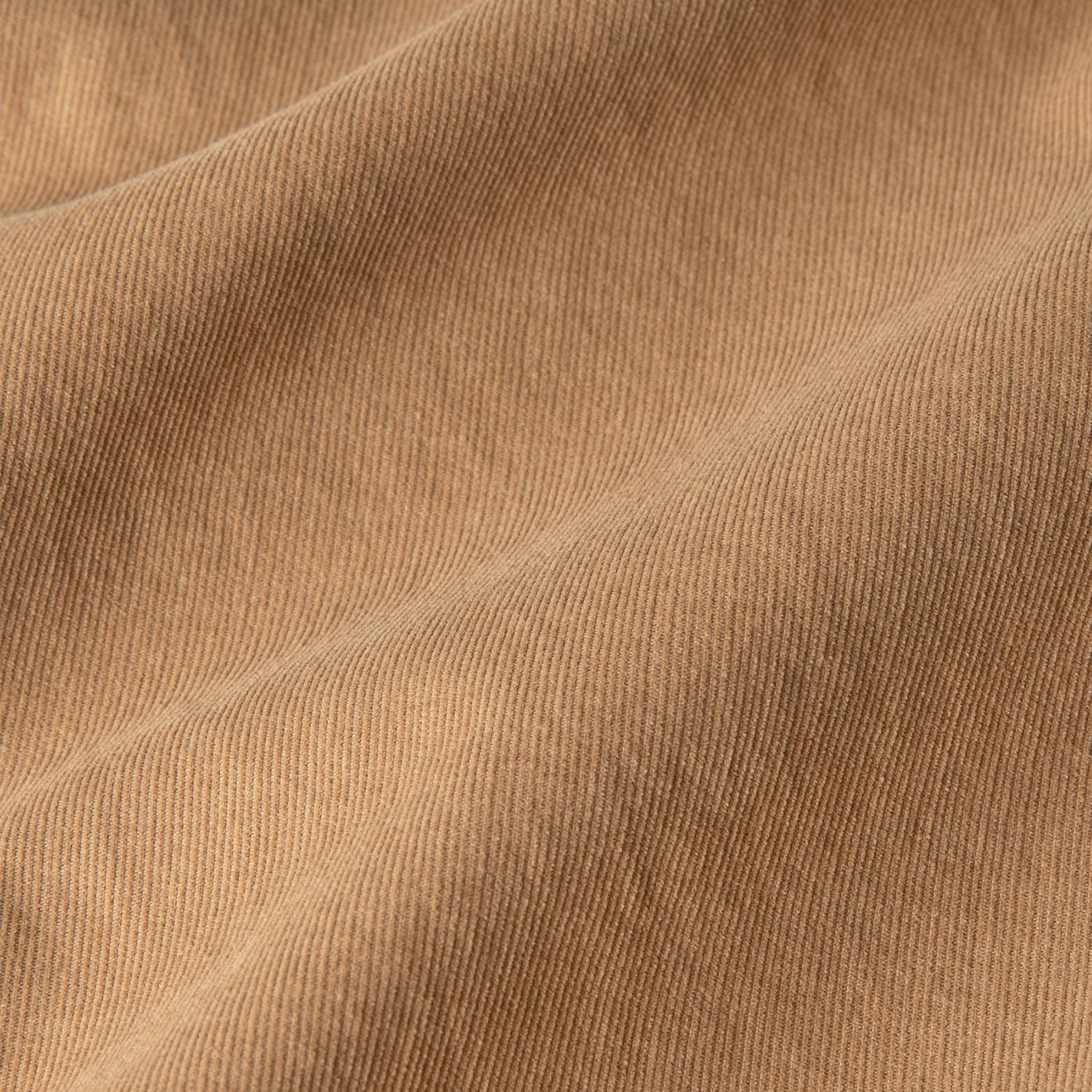 Sunspel Fine Cord Shirt Dark Beige