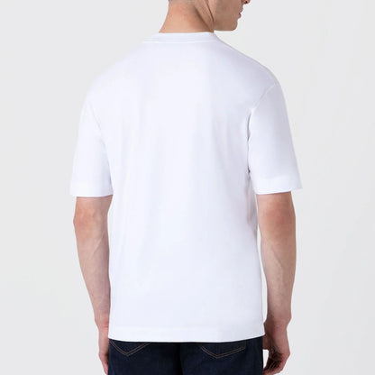 Sunspel Heavy Weight S/S Crew Tee White - The Sporting Lodge
