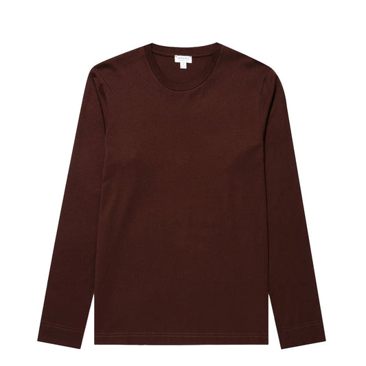 Sunspel L/S Riviera T-Shirt Bakelite
