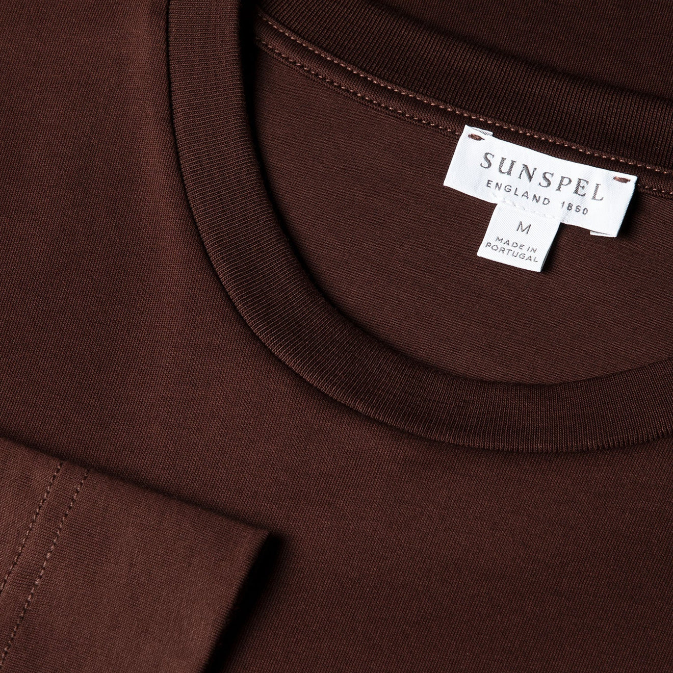 Sunspel L/S Riviera T-Shirt Bakelite