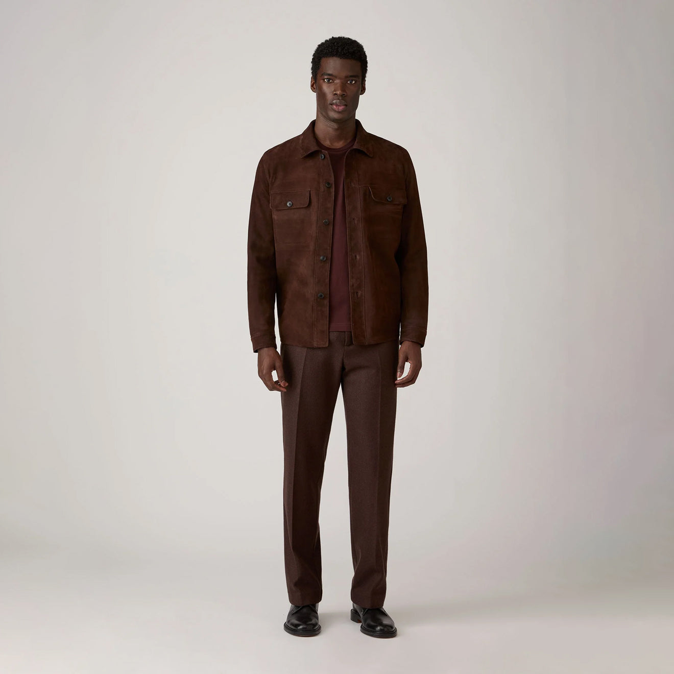 Sunspel L/S Riviera T-Shirt Bakelite