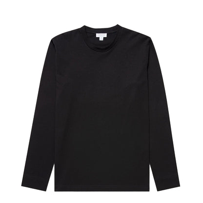 Sunspel L/S Riviera T-Shirt Black