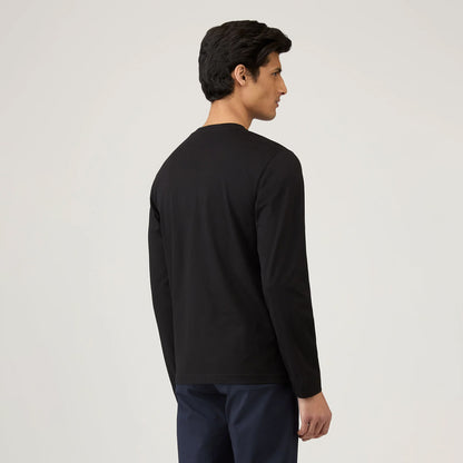 Sunspel L/S Riviera T-Shirt Black