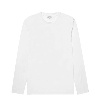 Sunspel LS Riviera T-Shirt White