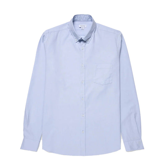 Sunspel L/S Oxford Shirt Light Blue