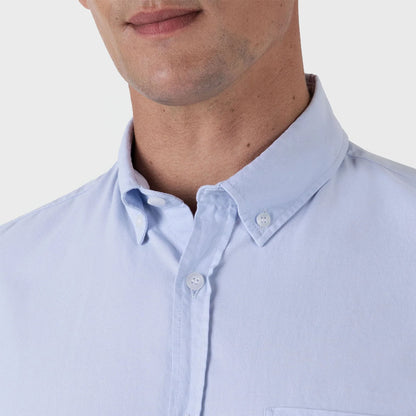 Sunspel L/S Oxford Shirt Light Blue - The Sporting Lodge