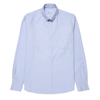 Sunspel L/S Oxford Shirt Light Blue - The Sporting Lodge