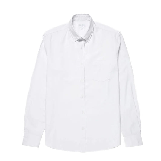 Sunspel L/S Oxford Shirt White