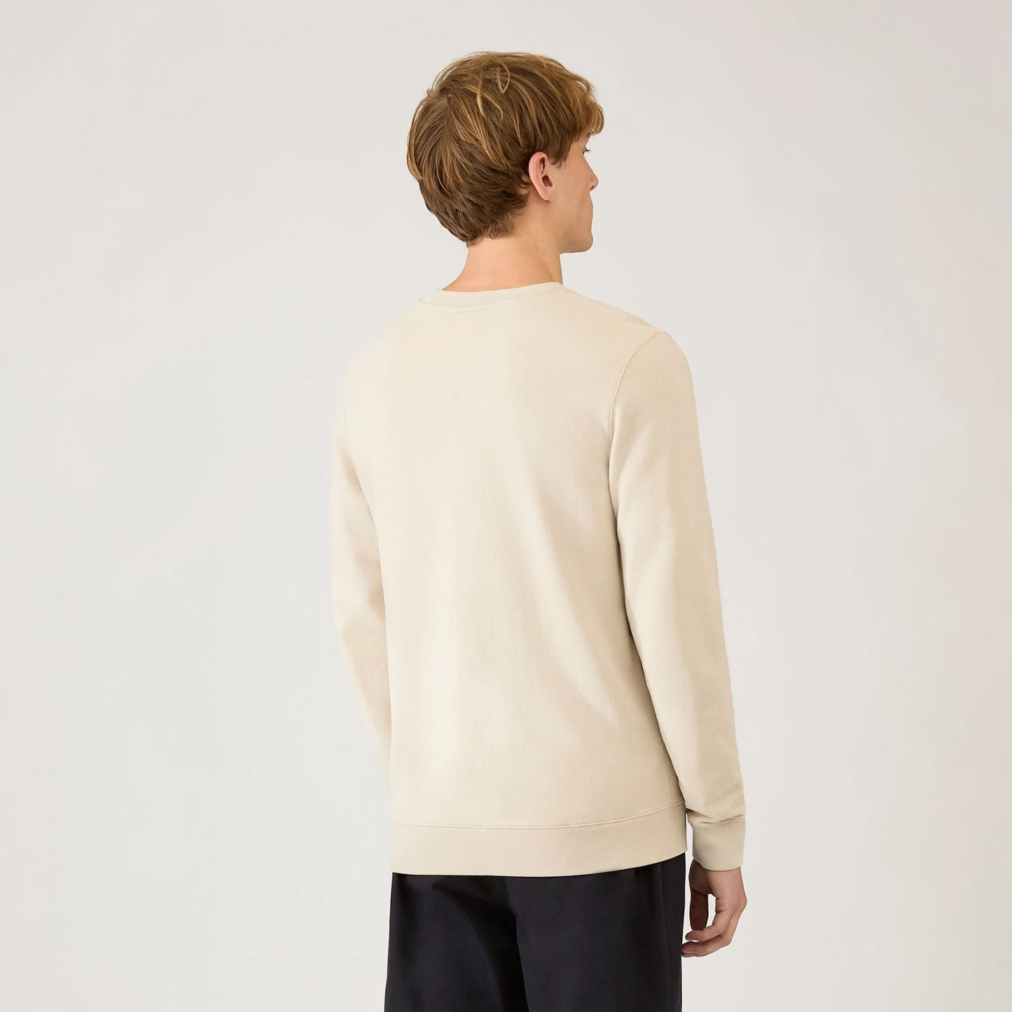 Sunspel Loopback Sweatshirt Hazelwood