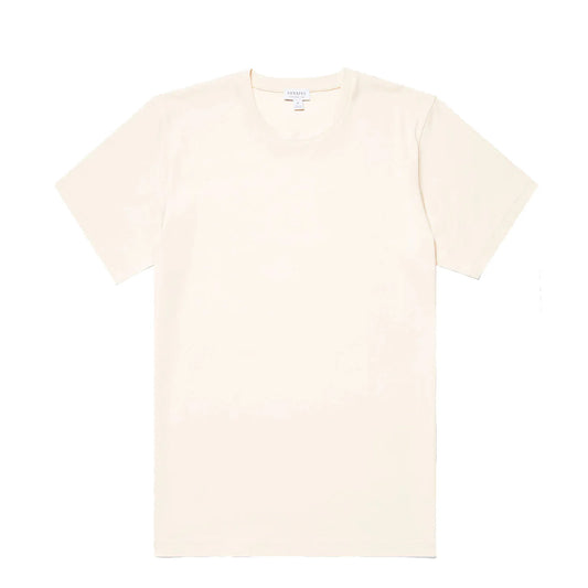Sunspel Riviera Midweight T-Shirt Undyed - The Sporting Lodge
