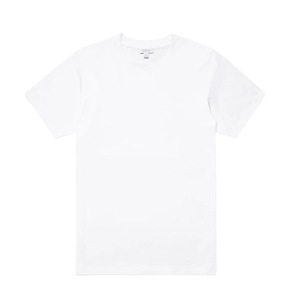 Sunspel Riviera Midweight T-Shirt White - The Sporting Lodge