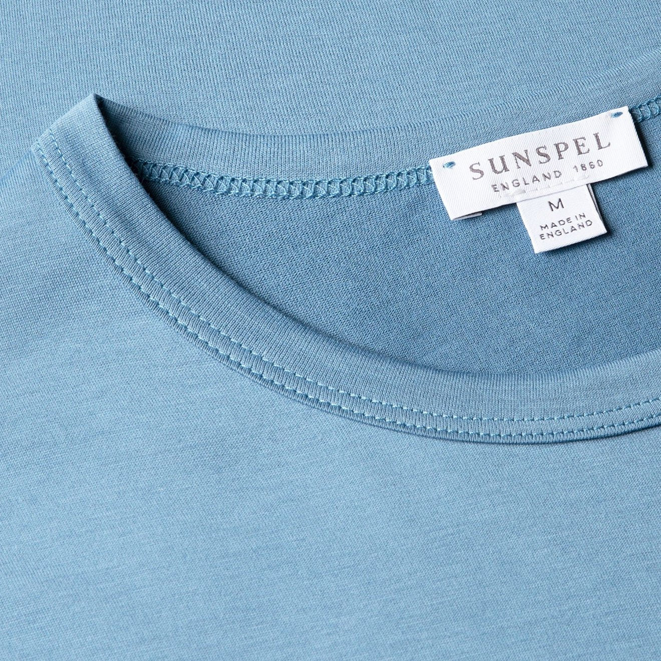 Sunspel SS Classic T-Shirt Airforce Blue