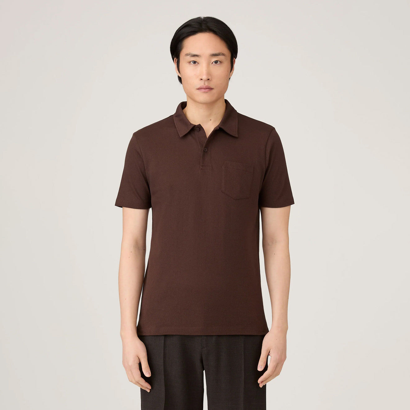 Sunspel S/S Riviera Polo Bakelite