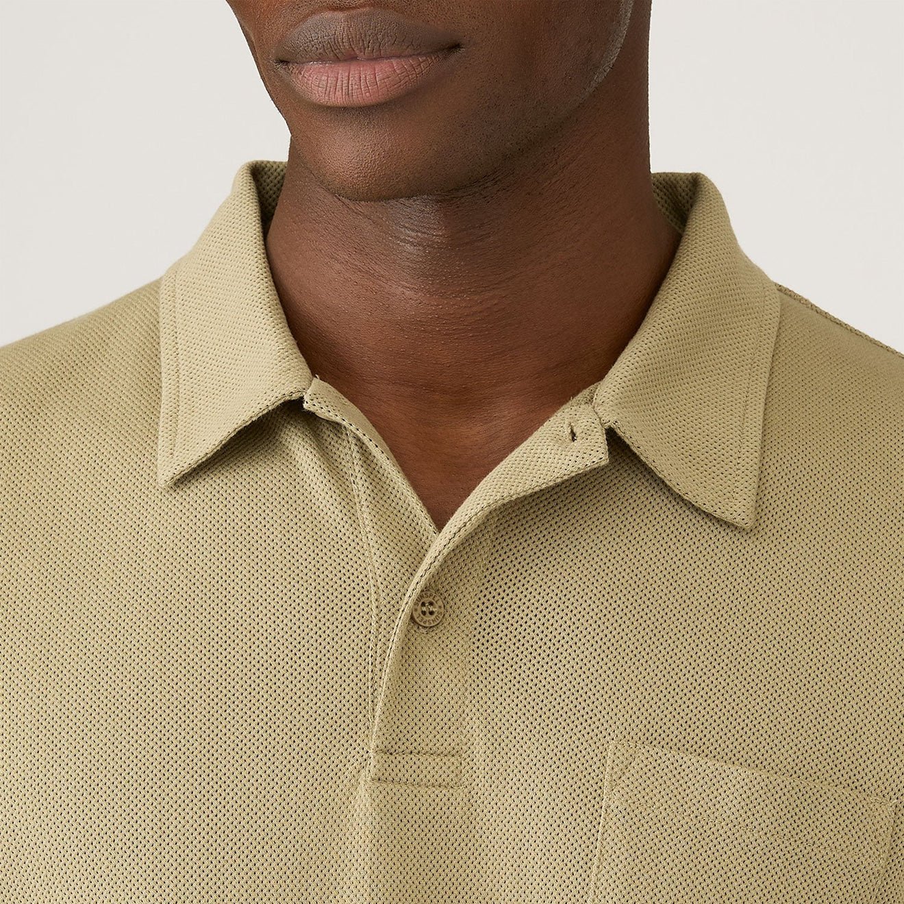 Sunspel SS Riviera Polo Shirt Pistachio