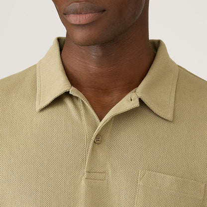 Sunspel SS Riviera Polo Shirt Pistachio