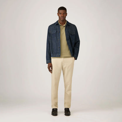 Sunspel SS Riviera Polo Shirt Pistachio