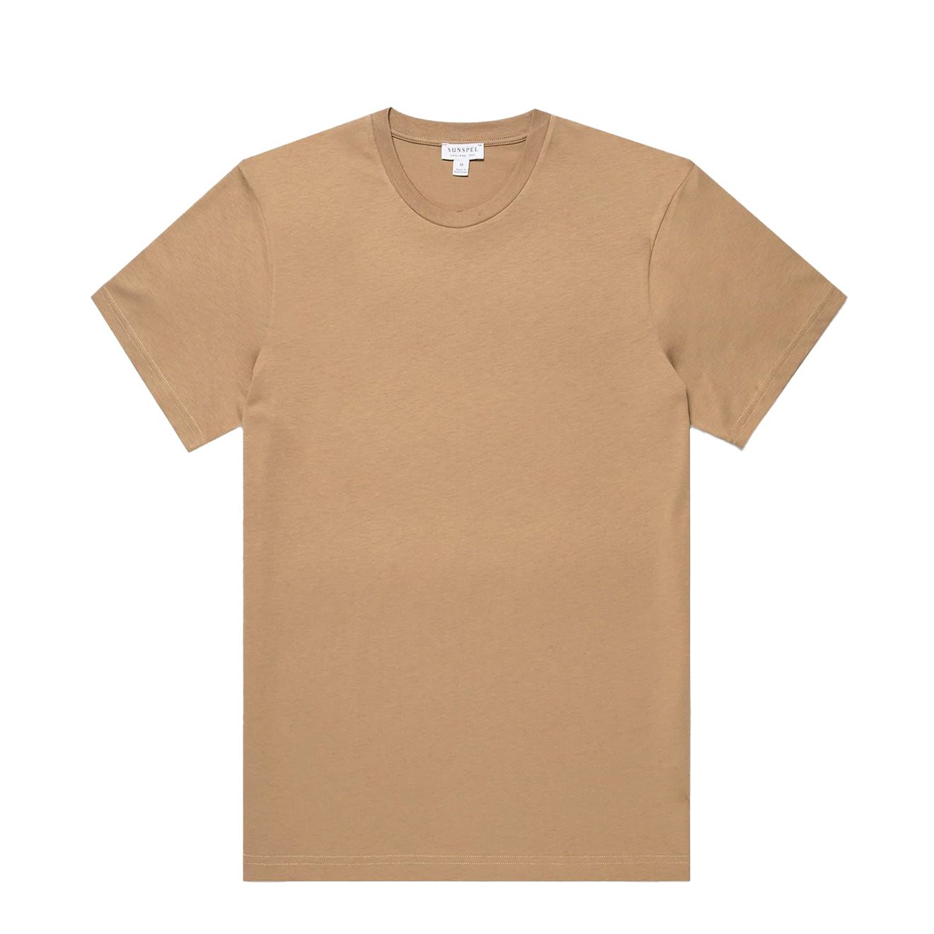 Sunspel S/S Riviera T-Shirt Dark Beige