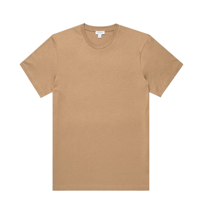 Sunspel S/S Riviera T-Shirt Dark Beige