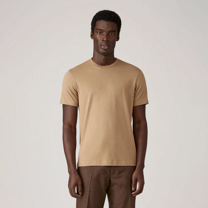 Sunspel S/S Riviera T-Shirt Dark Beige