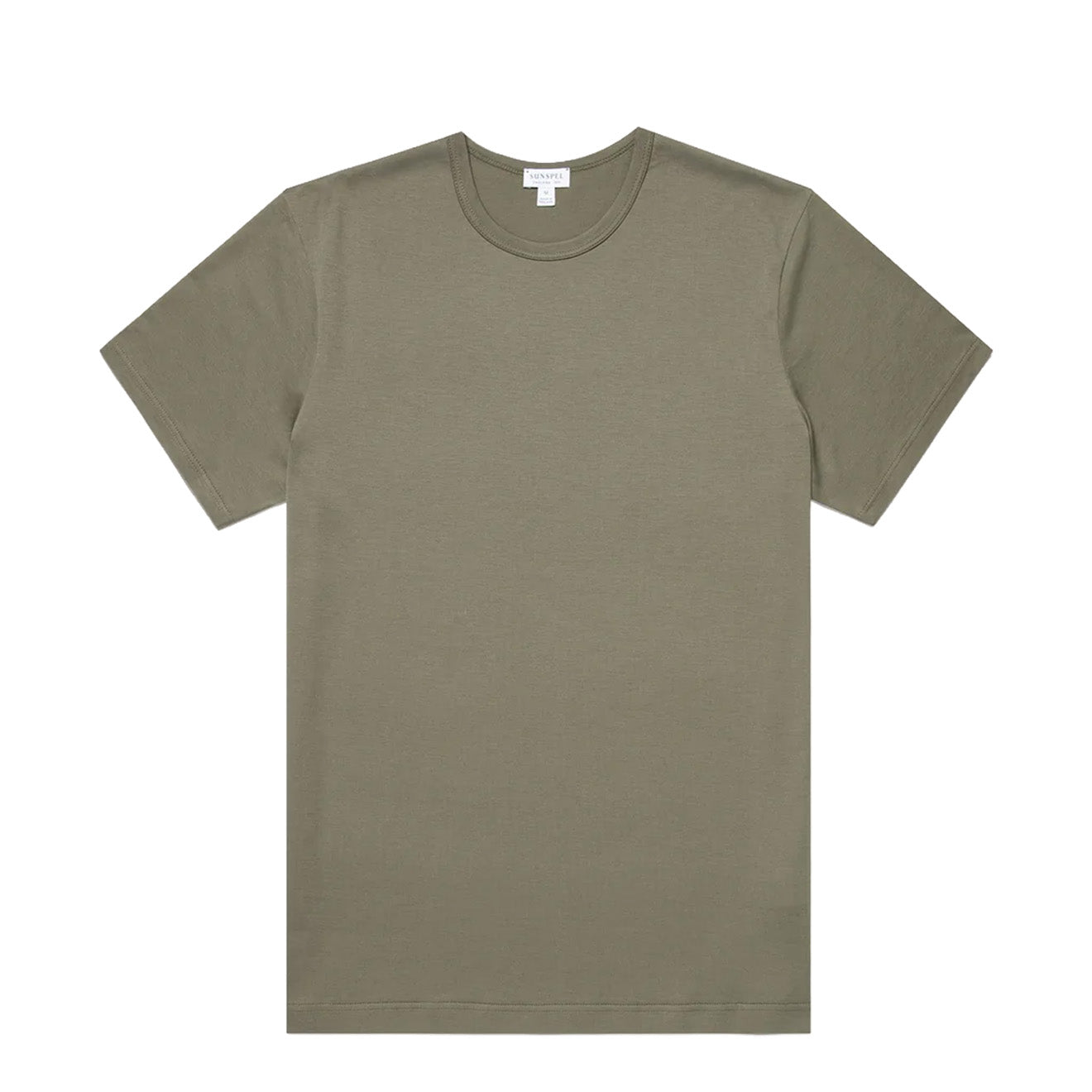 Sunspel SS Riviera T-Shirt Khaki