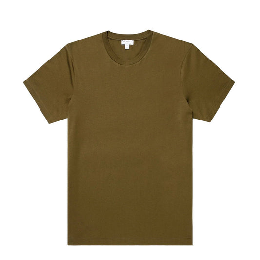 Sunspel S/S Riviera T-Shirt Loden Green