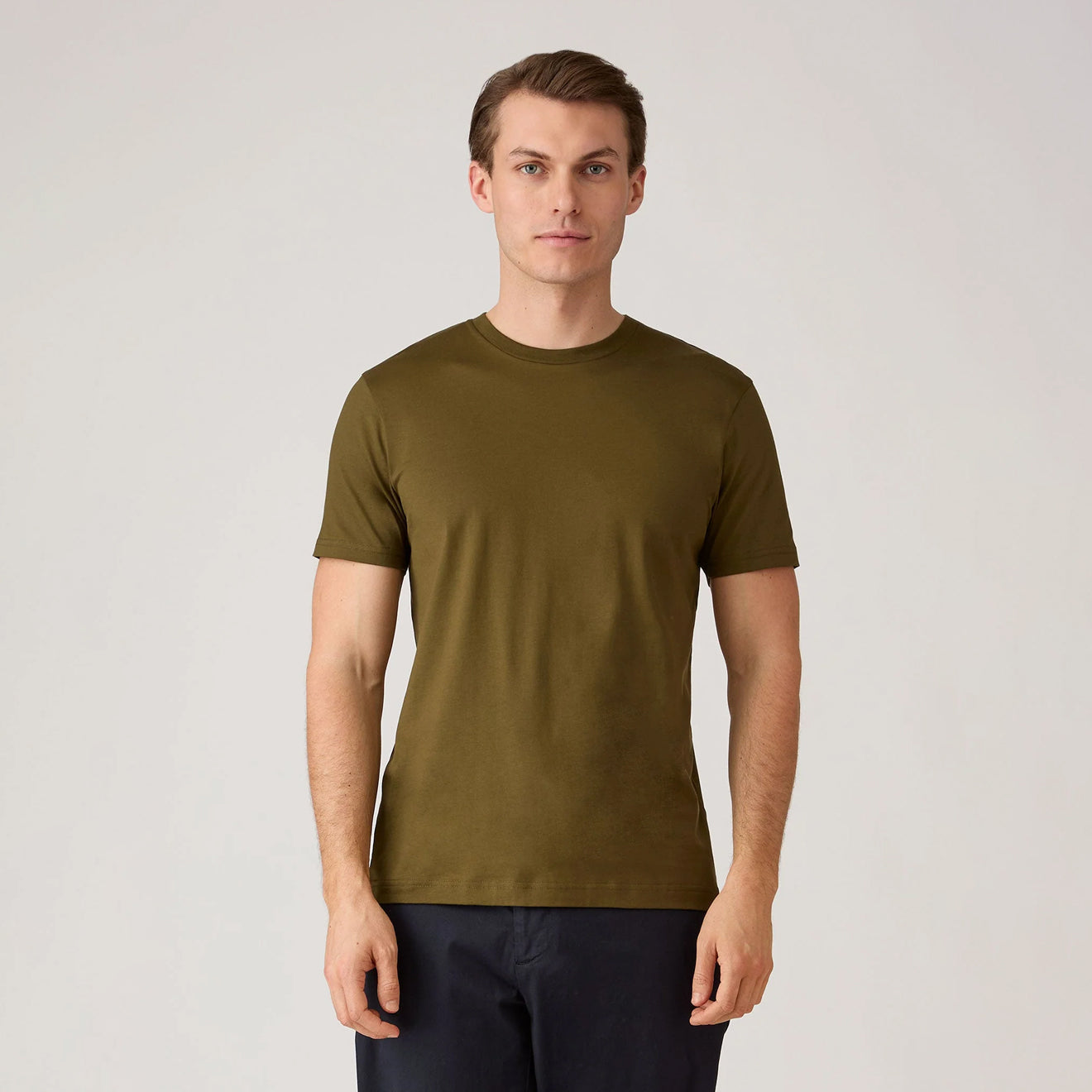 Sunspel S/S Riviera T-Shirt Loden Green