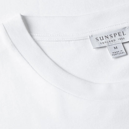 Sunspel SS Riviera T-Shirt White