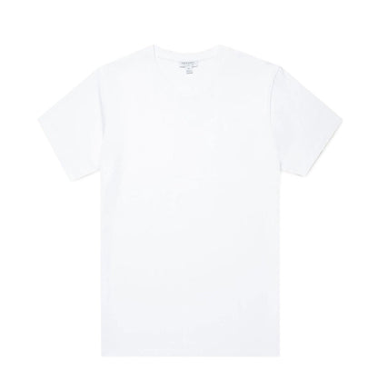 Sunspel SS Riviera T-Shirt White