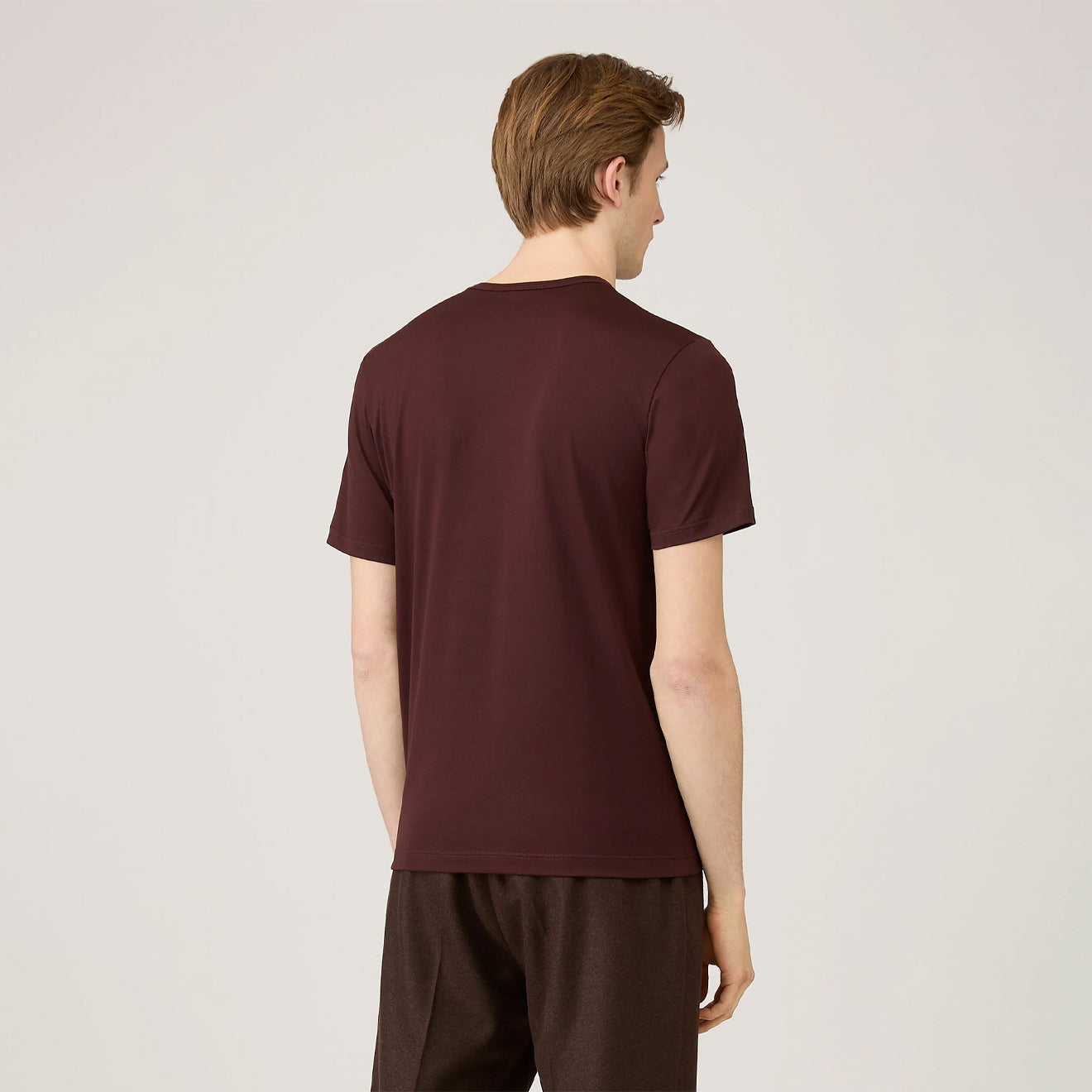Sunspel S/S Classic T-Shirt Bakelite - The Sporting Lodge