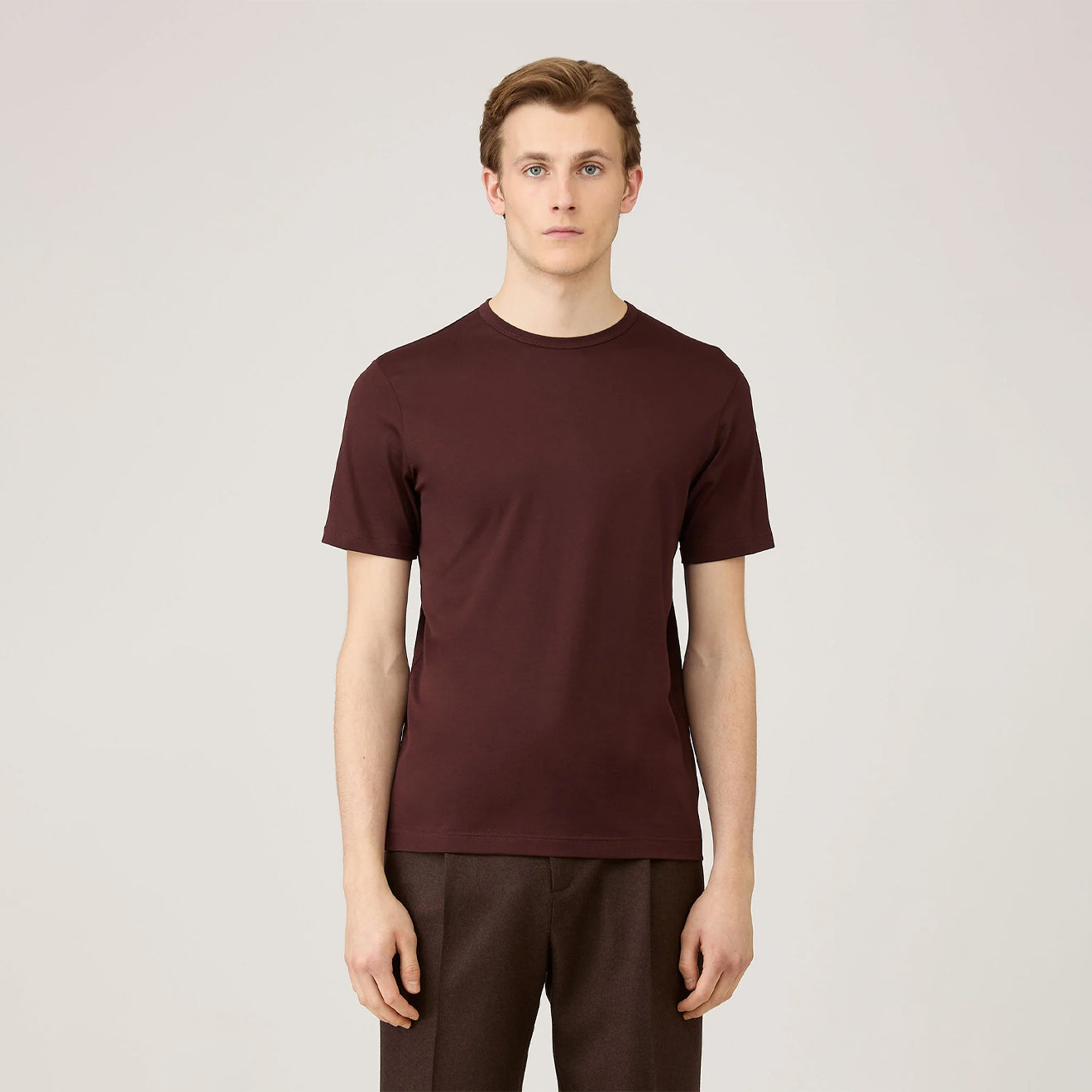 Sunspel S/S Classic T-Shirt Bakelite - The Sporting Lodge
