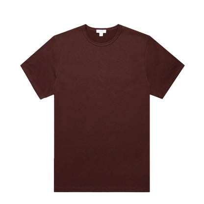 Sunspel S/S Classic T-Shirt Bakelite - The Sporting Lodge