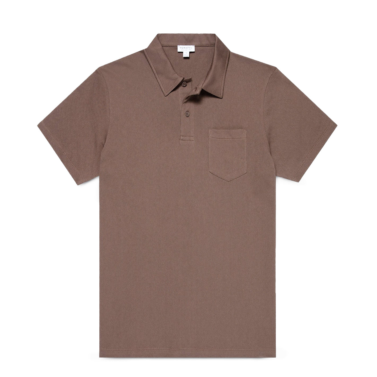 Sunspel S/S Riviera Polo Bark - The Sporting Lodge