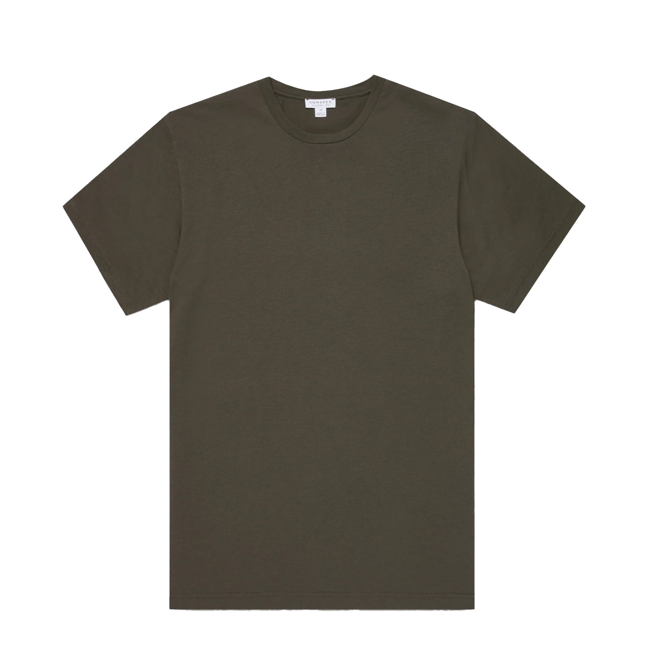 Sunspel S/S Riviera T-Shirt Dark Green - The Sporting Lodge