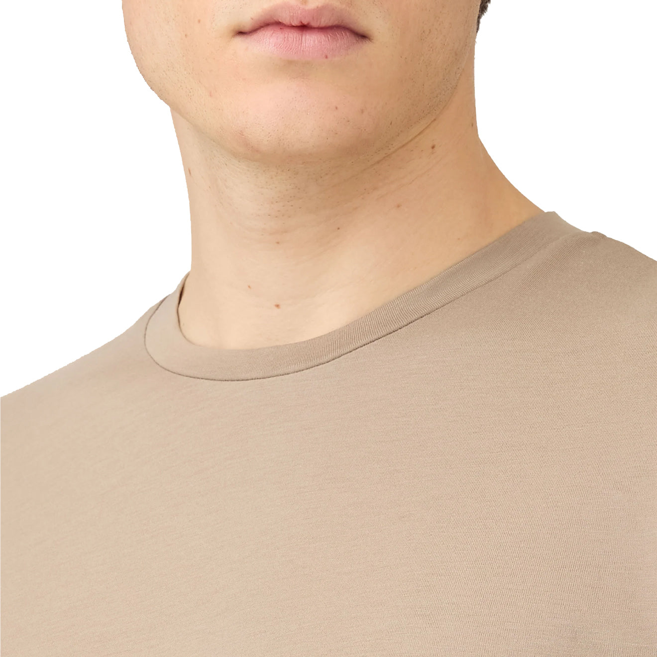 Sunspel S/S Riviera T-Shirt Mink - The Sporting Lodge