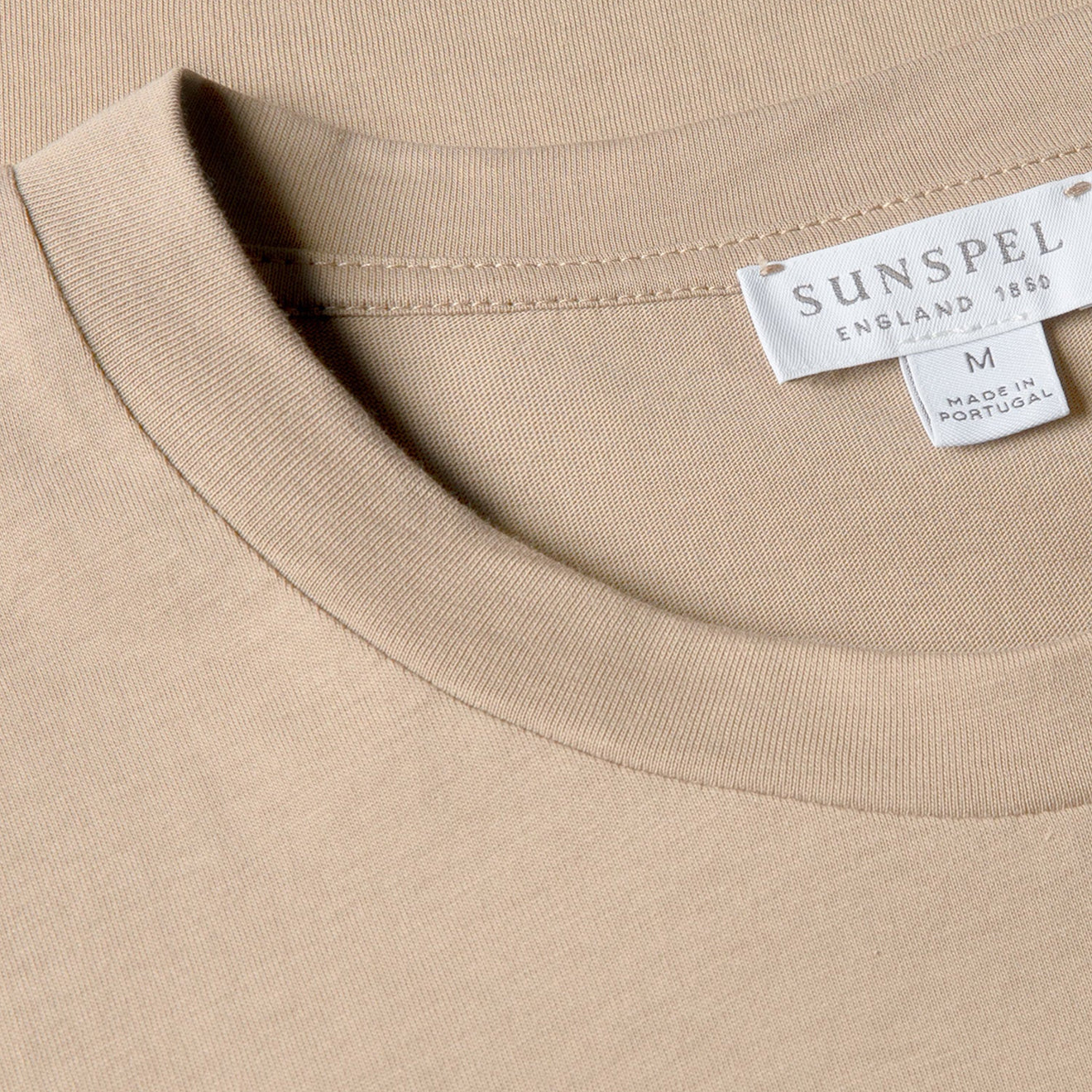 Sunspel S/S Riviera T-Shirt Mink - The Sporting Lodge