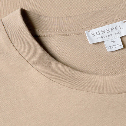 Sunspel S/S Riviera T-Shirt Mink - The Sporting Lodge