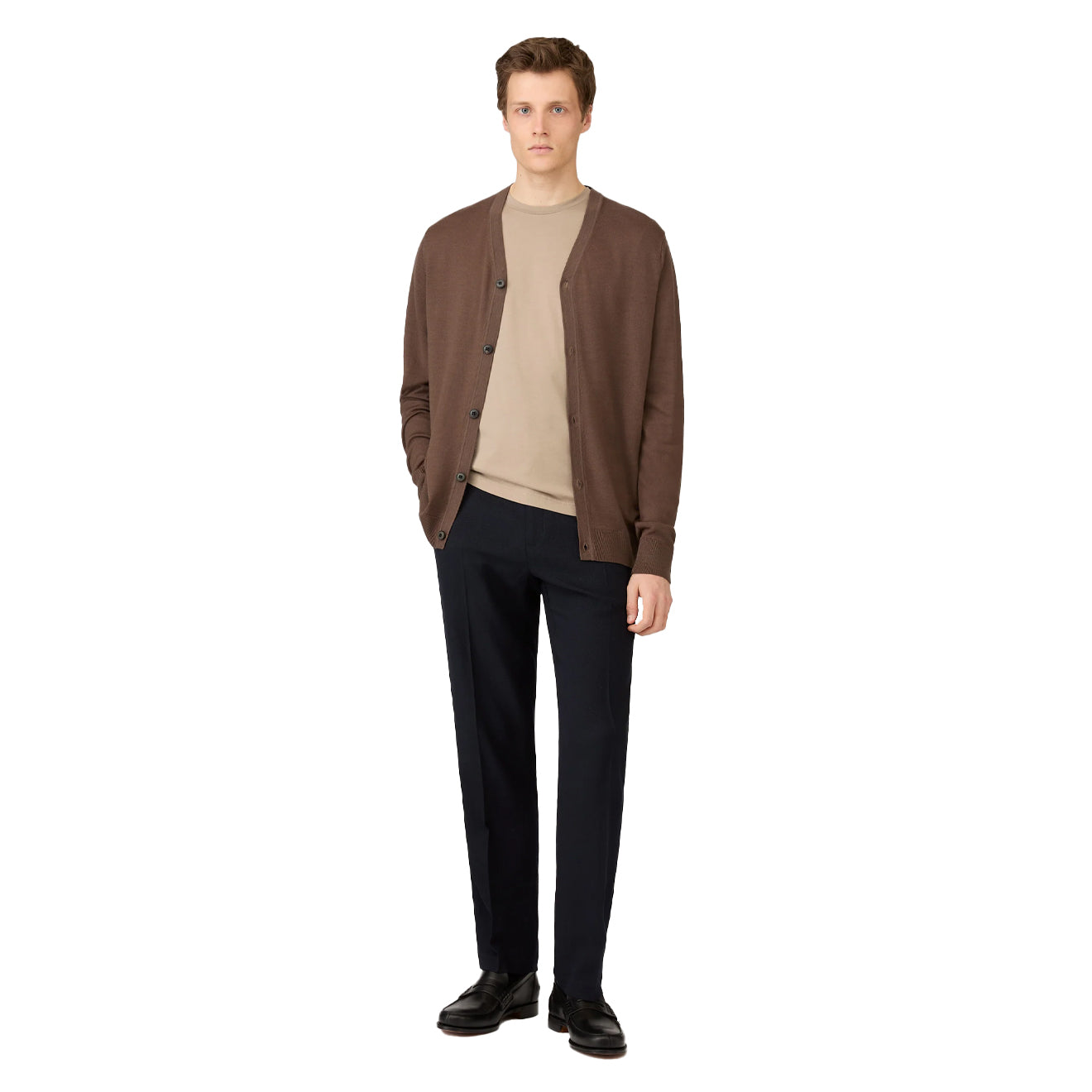 Sunspel S/S Riviera T-Shirt Mink - The Sporting Lodge