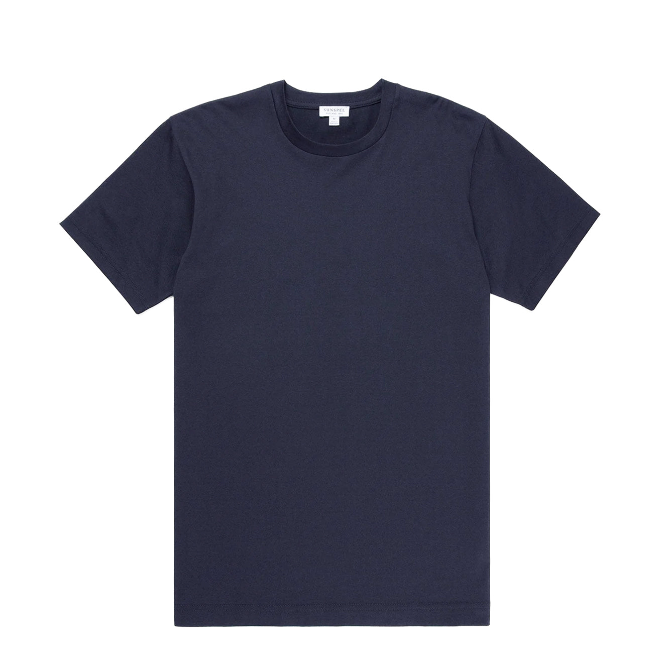 Sunspel S/S Riviera T-Shirt Navy - The Sporting Lodge