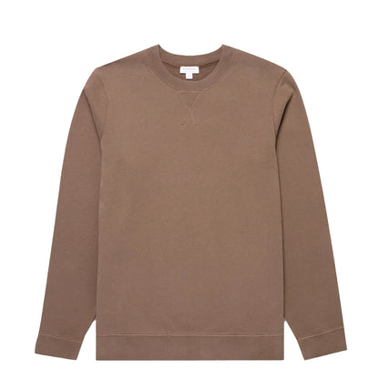 Sunspel Sweatshirt Bark - The Sporting Lodge