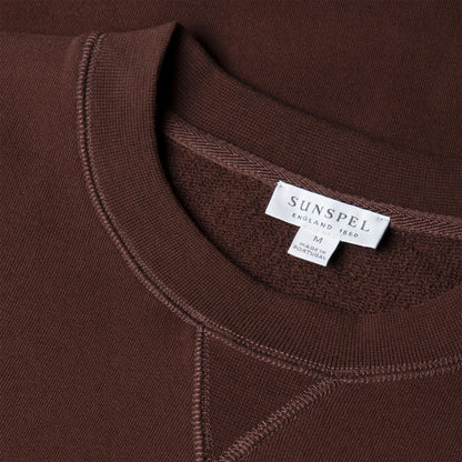 Sunspel Sweatshirt Truffle - The Sporting Lodge
