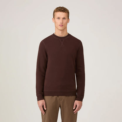 Sunspel Sweatshirt Truffle - The Sporting Lodge