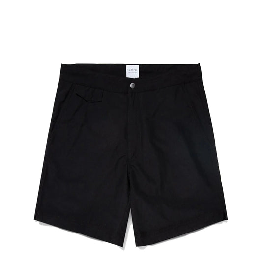 Sunspel Tailored Swim Short Black - The Sporting Lodge