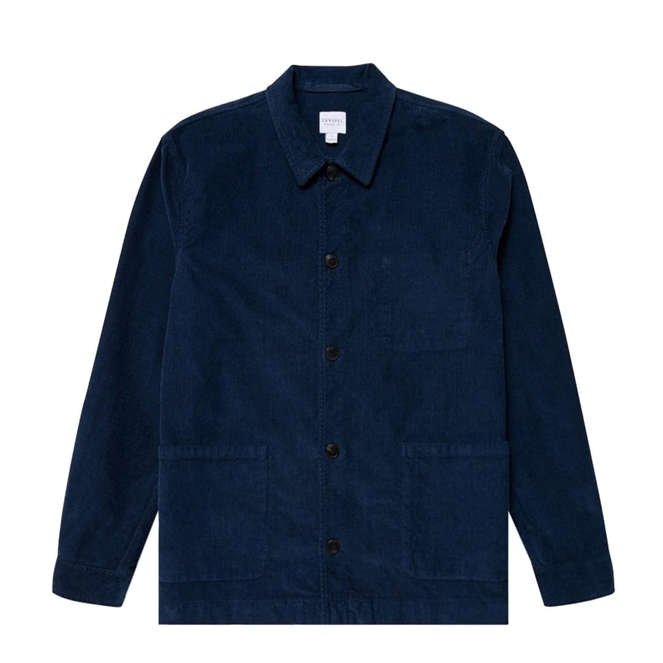 Sunspel Twin Pocket Jacket Ink Blue - The Sporting Lodge