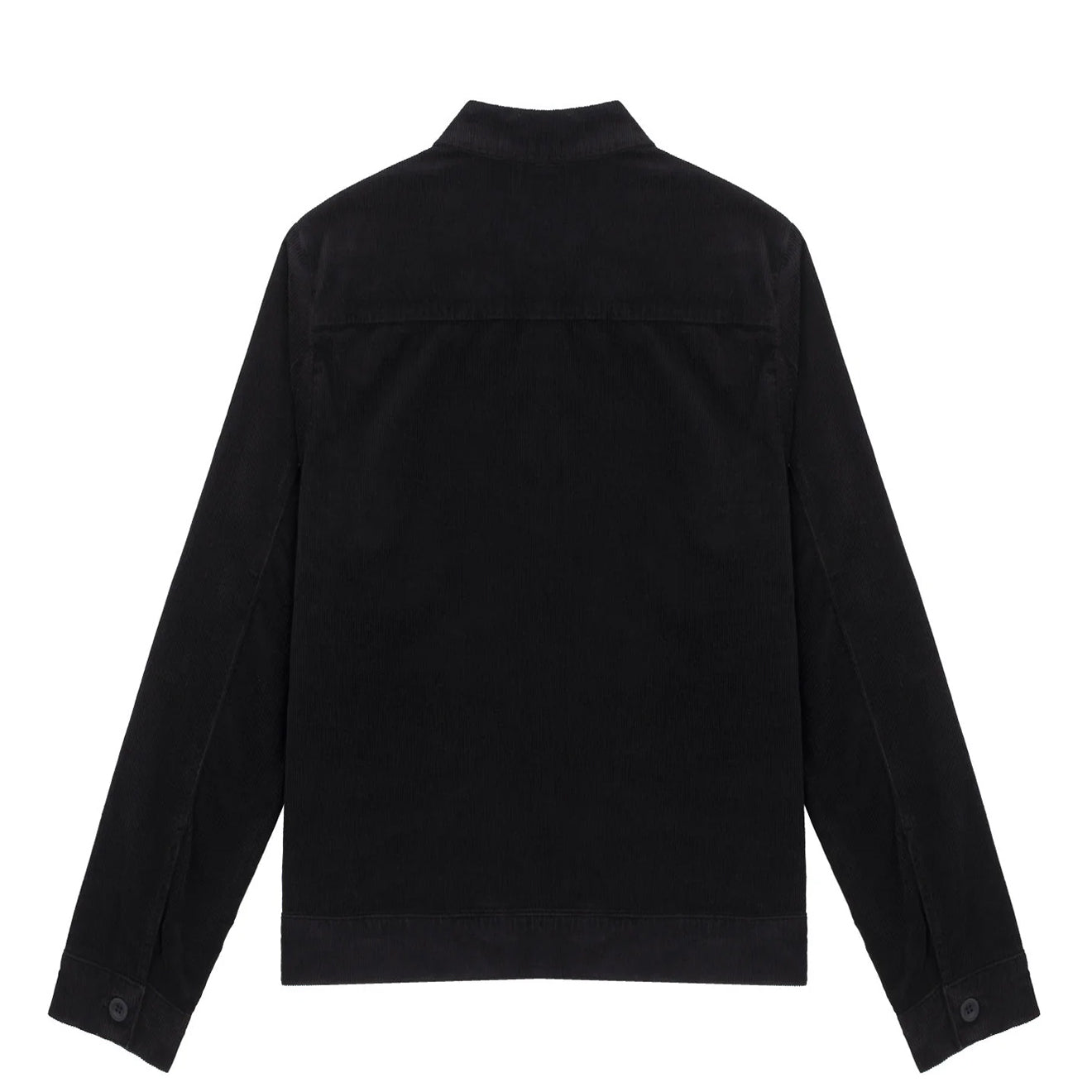 Sunspel Womens Corduroy Boxy Jacket Black - The Sporting Lodge