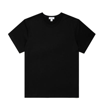 Sunspel Womens Everyday T-Shirt Black