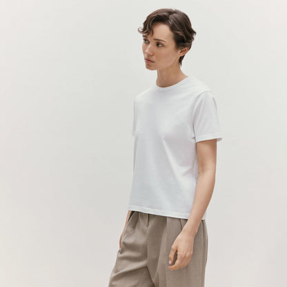 Sunspel Womens Everyday T-Shirt White
