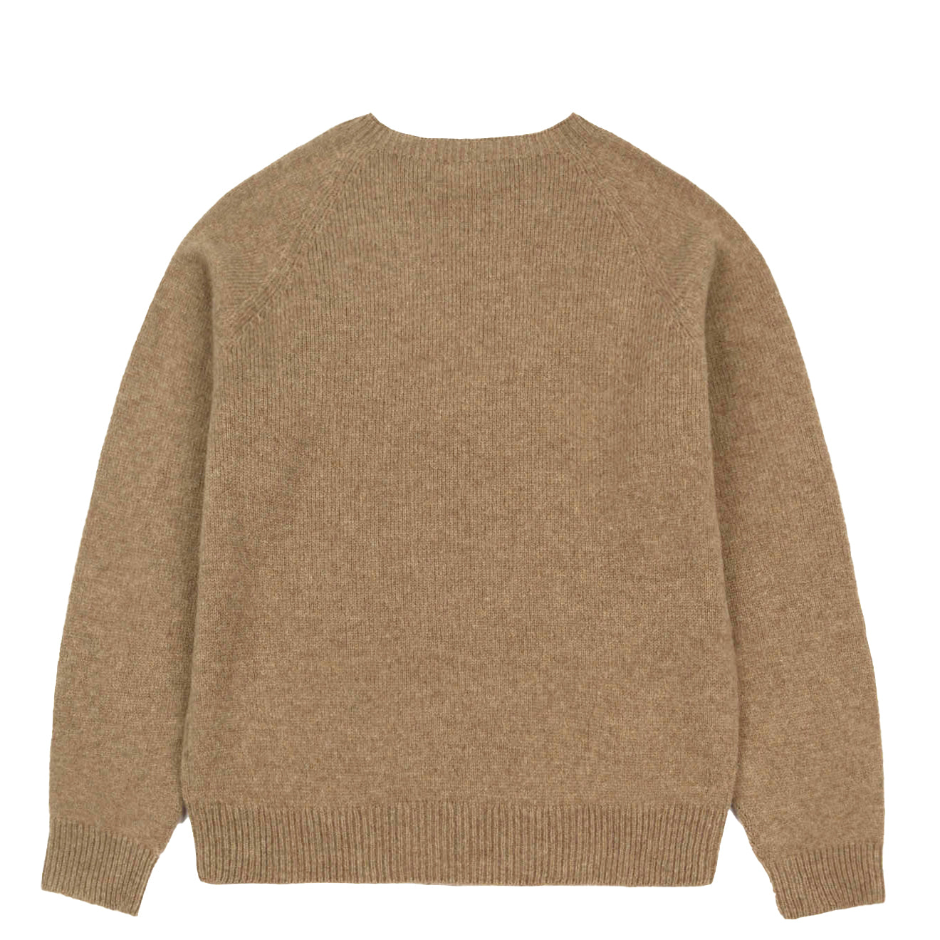 Sunspel Womens Lambswool Crew Mink - The Sporting Lodge
